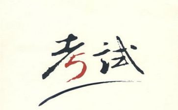 关于考试的心得体会5篇