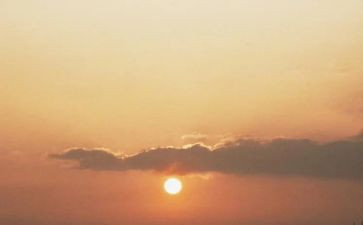 落日时的作文7篇