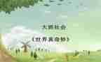 幼儿园奇妙的水教案7篇