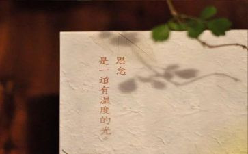 思念作文范文6篇